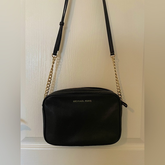 Michael Kors Black Jet Set Crossbody Small Bag - Picture 3 of 10
